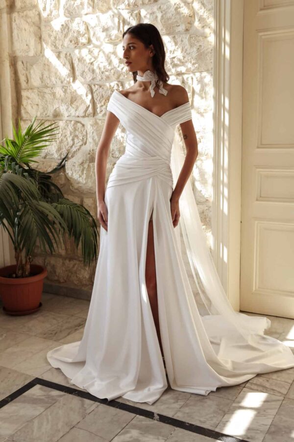 La robe '288' Robe de soirée haute couture Paris avec broderies