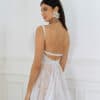 Robe de mariage Paris Beyrouth dos nu en dentelle